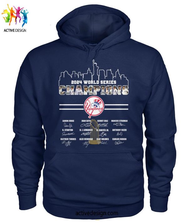 2024 World Series Champions New York Yankees T-Shirt