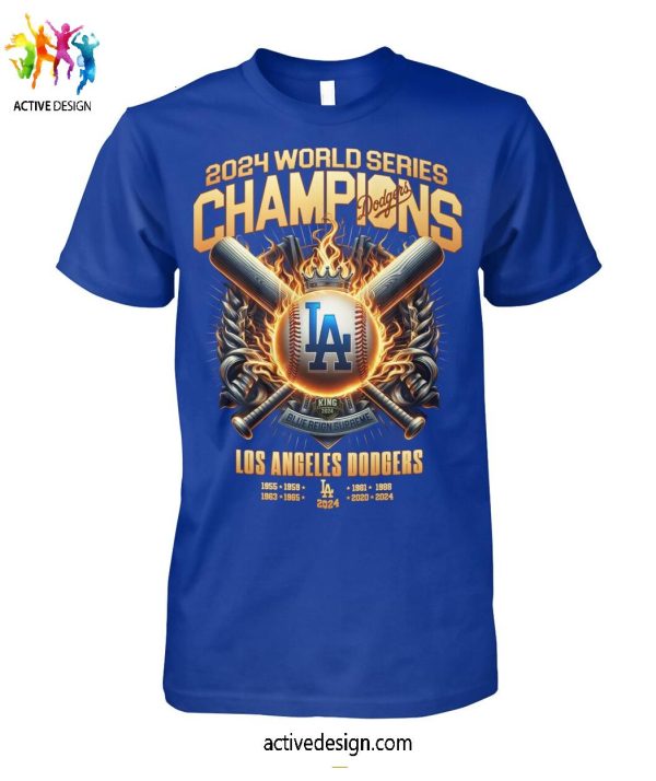 2024 World Series Championship Dodgers T-Shirt