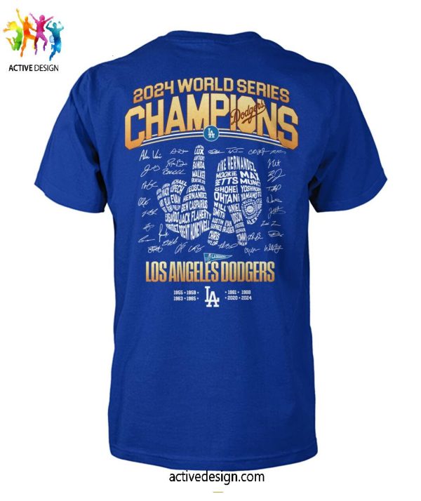 2024 World Series Championship Dodgers T-Shirt
