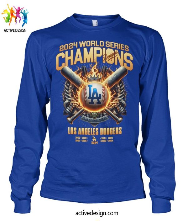 2024 World Series Championship Dodgers T-Shirt
