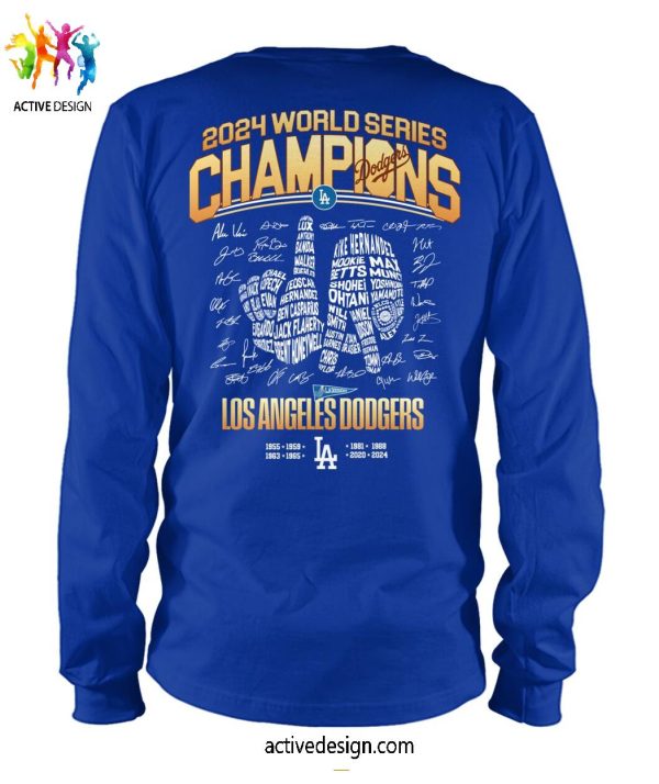 2024 World Series Championship Dodgers T-Shirt