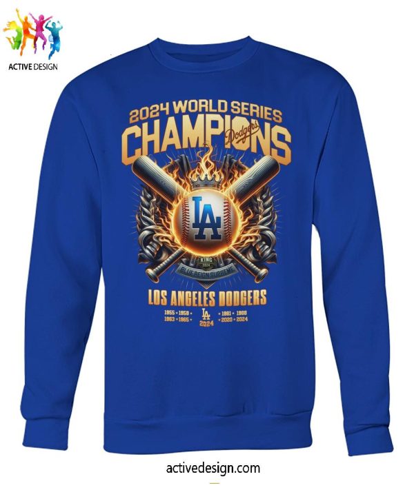 2024 World Series Championship Dodgers T-Shirt