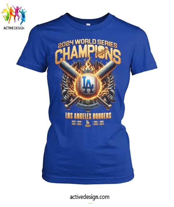 2024 World Series Championship Dodgers T-Shirt