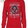 Alabama Crimson Tide We All Roll Together Roll Tide Roll T Shirt