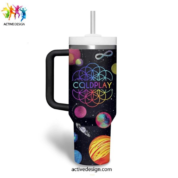 Coldplay Band Everyone Is An Alien Somewhere Stanley Tumbler 40oz
