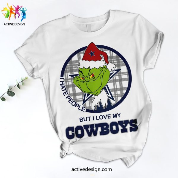 I Hate People But I Love My Dallas Cowboys Pajama Set