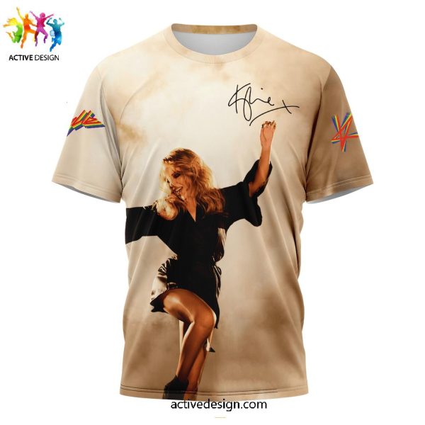 Kylie Minogue Tension Tour 2025 3D T-Shirt