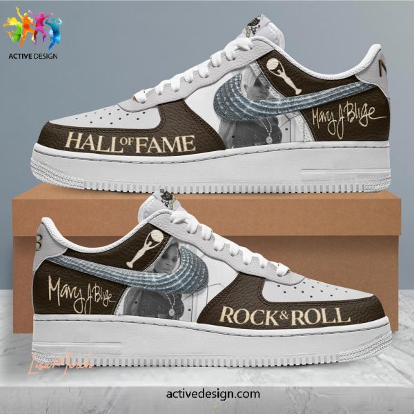 Mary J. Blige – Rock and Roll Hall of Fame Air Force 1 Sneakers