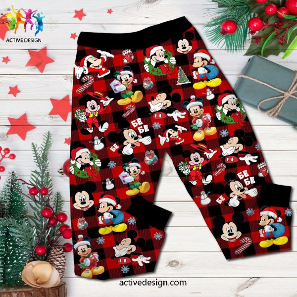 Mickey Mouse It Looks Like We’re Going To Have A White Christmas After All Pajama Set