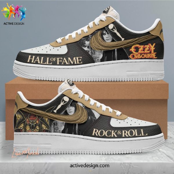 Ozzy Osbourne – Rock and Roll Hall of Fame Air Force 1 Sneakers