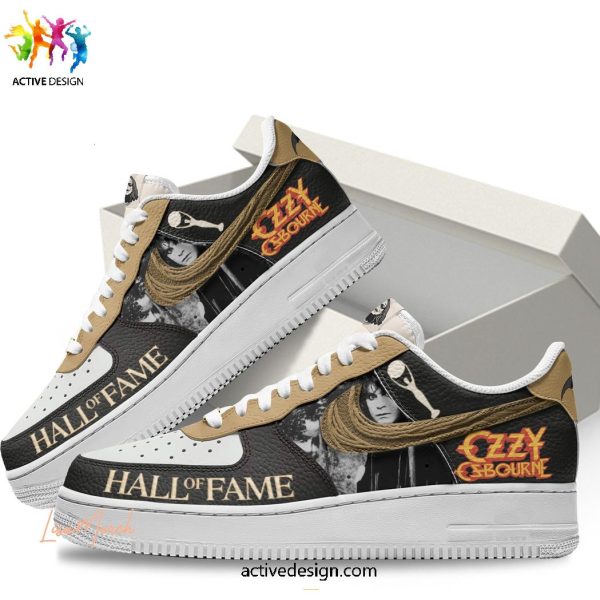 Ozzy Osbourne – Rock and Roll Hall of Fame Air Force 1 Sneakers