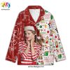 Taylor Swift Merry Christmas Satin Pajama Set