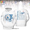 They Not Like Us Dodgers MLB 2024 3D T Shirt