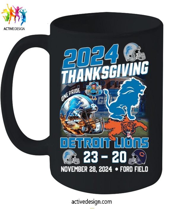 2024 Thanksgiving Detroit Lions T-Shirt