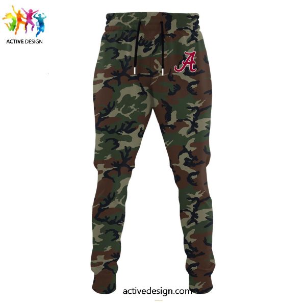 Alabama Crimson Tide National Military Appreciation Month 2024 Hoodie Long Pant Cap