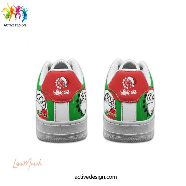 Blink-182 Merry Blink-Season Air Force 1 Sneaker