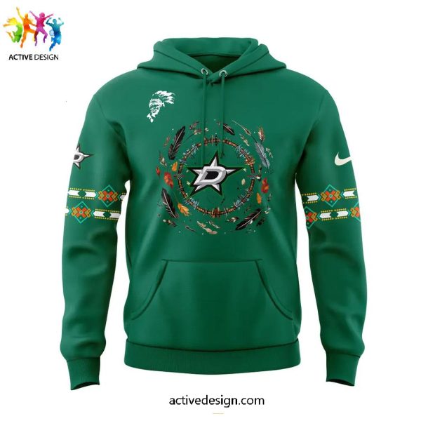 Dallas Stars x Native American Heritage Month Hoodie Long Pant Cap