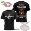God First Family Second Then San Francisco 49Ers 3D T-Shirt – Red