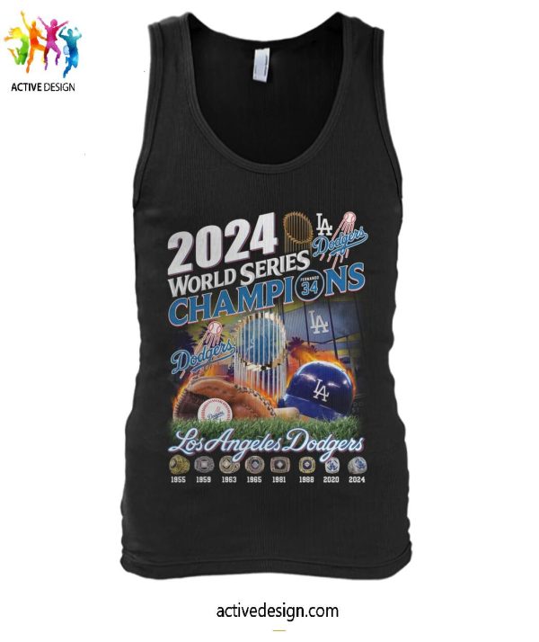 Los Angeles Dodgers 2024 World Series Champions Fernando 34 T-Shirt