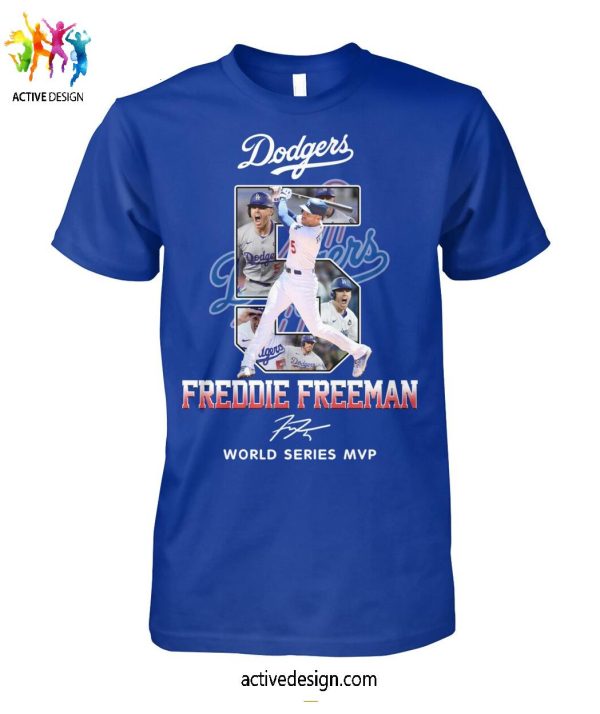 Los Angeles Dodgers Freddie Freeman 2024 World Series MVP T-Shirt