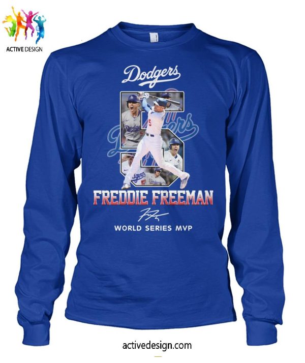 Los Angeles Dodgers Freddie Freeman 2024 World Series MVP T-Shirt