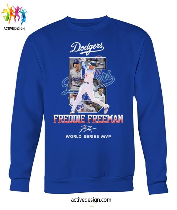 Los Angeles Dodgers Freddie Freeman 2024 World Series MVP T-Shirt