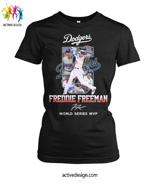 Los Angeles Dodgers Freddie Freeman 2024 World Series MVP T-Shirt