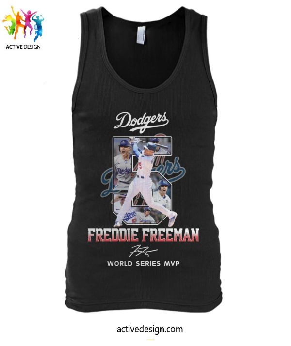 Los Angeles Dodgers Freddie Freeman 2024 World Series MVP T-Shirt