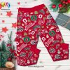 Ohio State Buckeyes Football Merry Christmas Go Bucks Pajamas Set