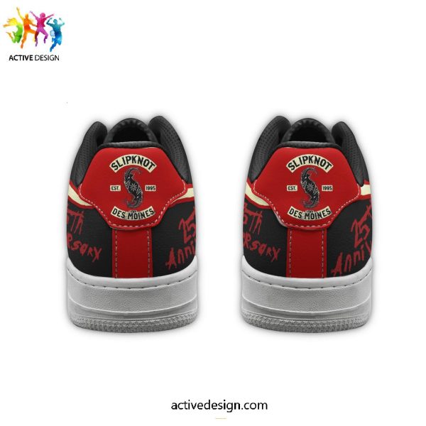 Slipknot 25th Anniversary Here Comes The Pain Air Force 1 Sneakers