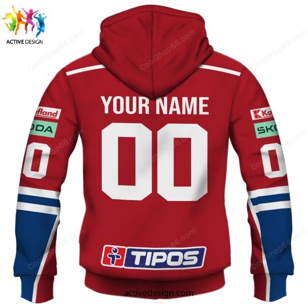 Slovak Extraliga MHK 32 Liptovsky Mikulas Custom Name & Numer Hoodie