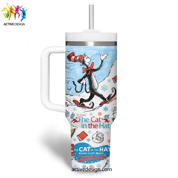 The Cat in the Hat Christmas Story Stanley Tumbler 40oz