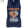 The Chicago Bears In My Veins Jesus In My Heart T Shirt