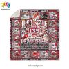 The Ohio State Buckeyes 135th Anniversary 1890 2025 Fleece Blanket