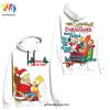 The Simpsons Merry Christmas Snow 3D T Shirt