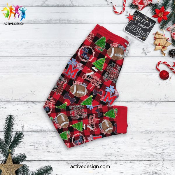 This Is My Christmas Ole Miss Rebels Pajamas Set