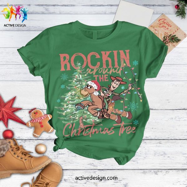 Toy Story Rockin Around The Christmas Tree Pajamas Set