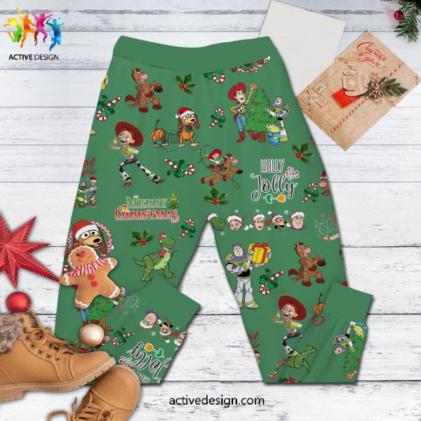 Toy Story Rockin Around The Christmas Tree Pajamas Set