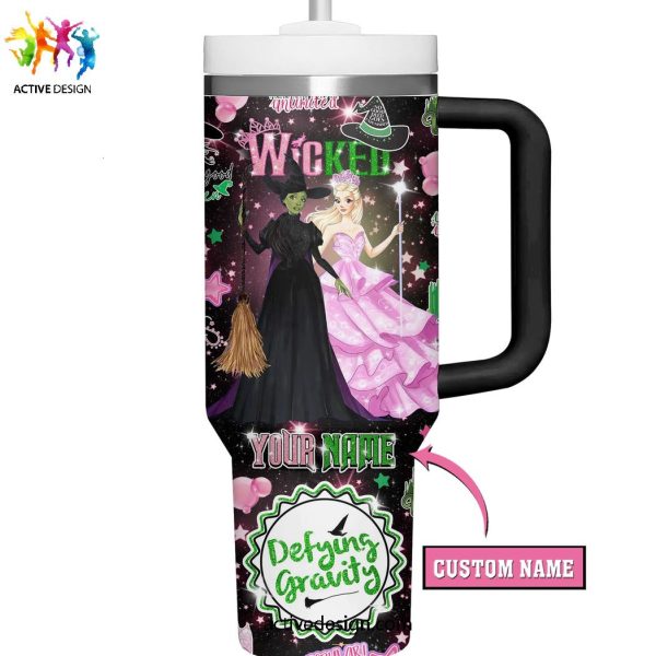 Wicked Changed For Good Defying Gravity Stanley Tumbler 40oz