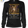 Yellowstone 07th Anniversary 2018 2025 Thank You For The Memories T Shirt