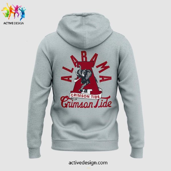 Alabama Crimson Tide Football x Justice Hanes For Fans Limited Edtion Zipper Hoodie Longpants