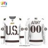 Army Black Knights AHA US 2024 2025 Limited Edition Hockey Jersey