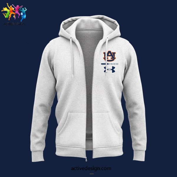 Auburn Tigers Basketball x Coach Bruce Pearl Zipper Hoodie Long Pant Cap