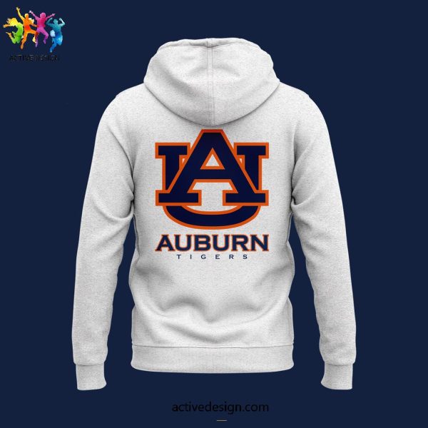 Auburn Tigers Basketball x Coach Bruce Pearl Zipper Hoodie Long Pant Cap