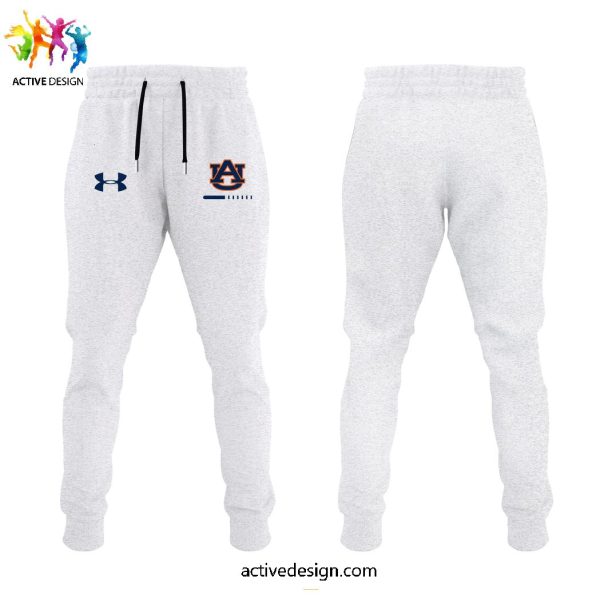 Auburn Tigers Basketball x Coach Bruce Pearl Zipper Hoodie Long Pant Cap