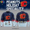 Calgary Flames Peanuts & Snoopy Night Speciality Limited Edition 3D T Shirt