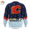 Calgary Flames Peanuts & Snoopy Night Speciality Limited Edition 3D T Shirt