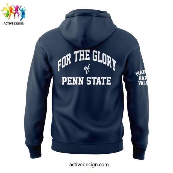 Coach James Franklin For The Glory Of Penn State For Fans Limited Edition Navy Hoodie Longpants Cap