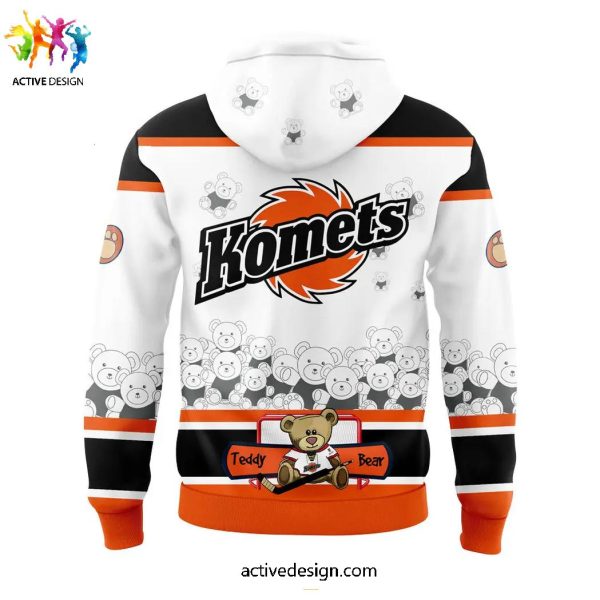 Fort Wayne Komets x Teddy Bear Toss Limited Edition Hoodie Long Pants Cap