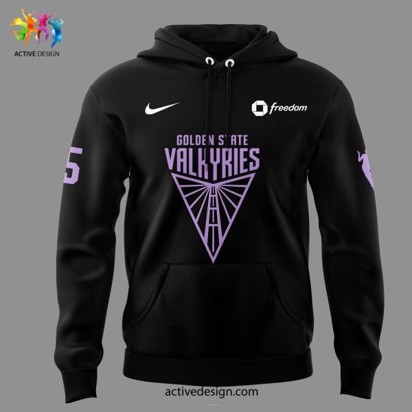 Golden State Valkyries Custom Name For Fan 2024 Limited Edition Black Hoodie Long Pant Cap